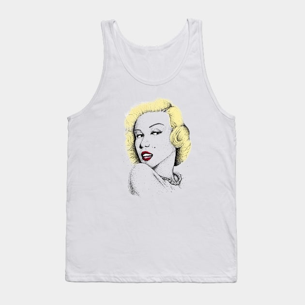 Marilyn Tank Top by Blackace93